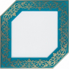 Декор Kerama Marazzi HGD\C250\18000 Клемансо бирюзовый 15x15