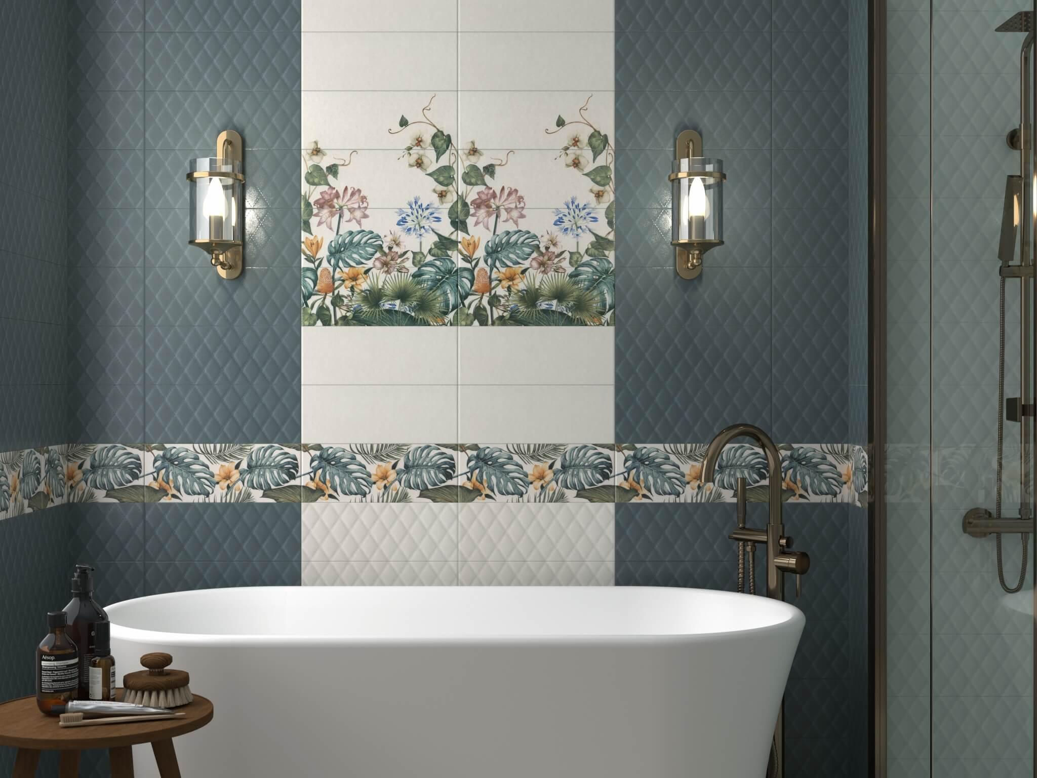 Декор Kerama Marazzi HGD\A352\4x\15061 Панно Зимний сад 40x60