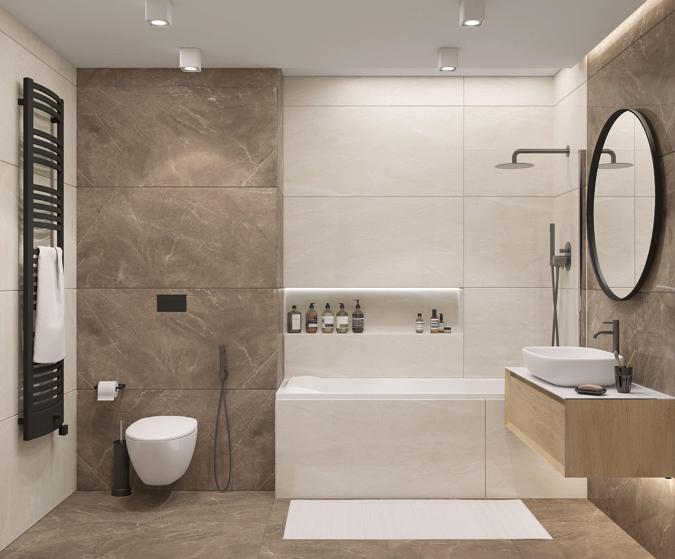 Плитка керамогранитная Laparet Elegant Armani Crema 60x120 см полированная