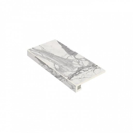 Ступень угловая левая Italon Charme Evo Statuario 33x120