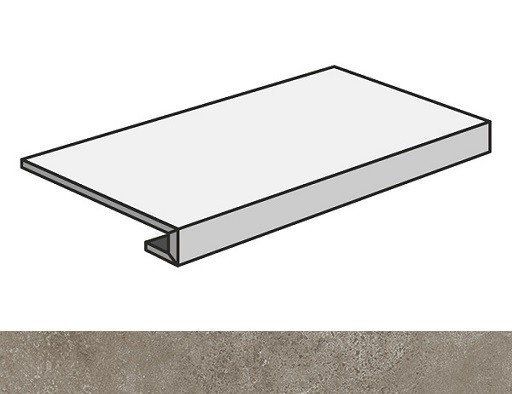 Ступень фронтальная Atlas Concorde Drift Light Grey 33x120