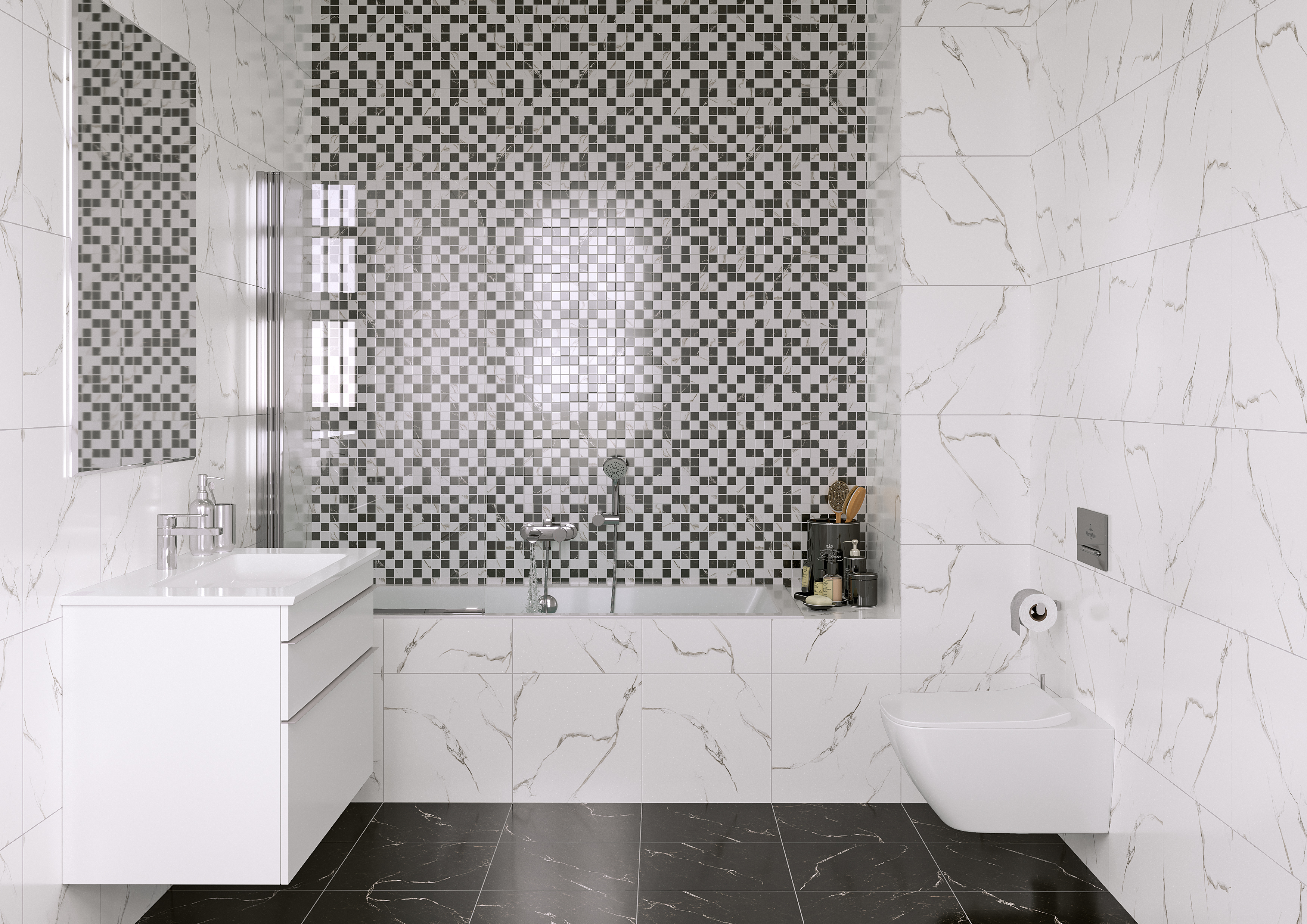 Мозаика Grasaro Classic Marble Mix 30x30 G-270(272)/G/m01/300x300x9