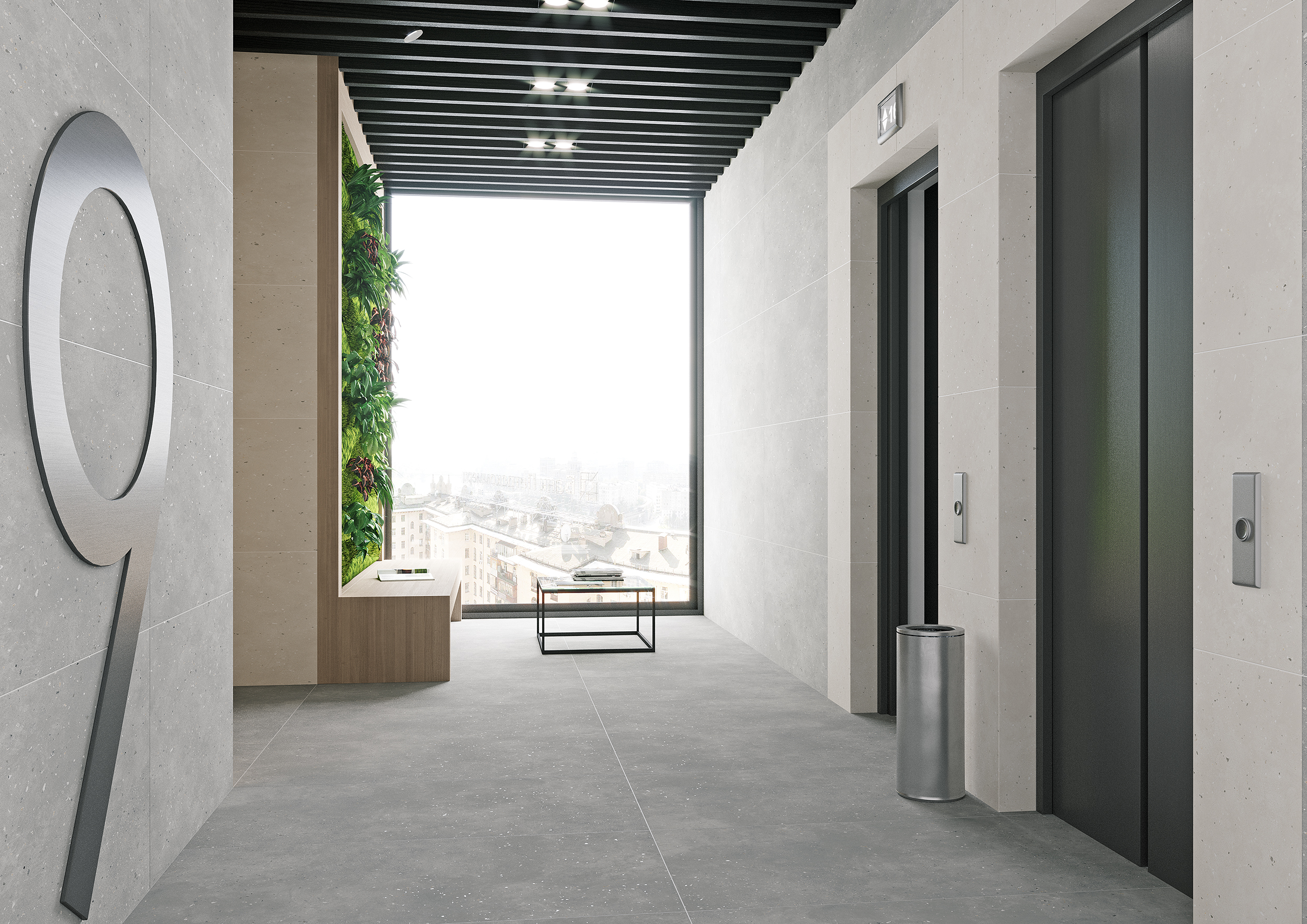 Керамогранит Grasaro Granella White 30x60 G-40/MR/300x600x10