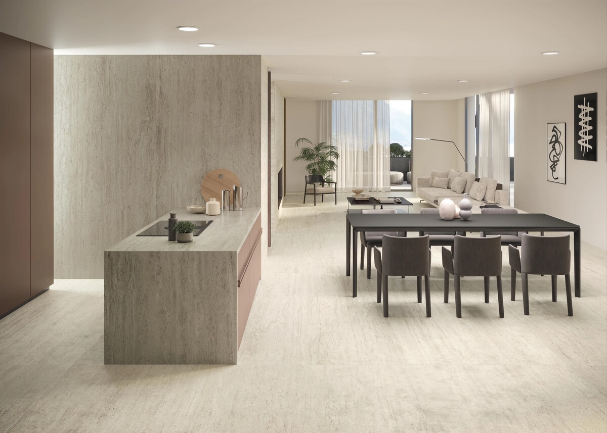 Керамогранит Atlas Concorde Marvel Travertine Sand Vein Matte 60x120 AFUA