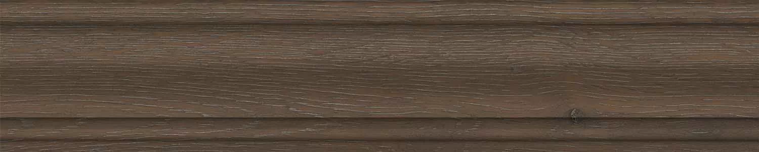 Плинтус Kerama Marazzi SG7329\BTG Тровазо коричневый темный матовый 8x39.8