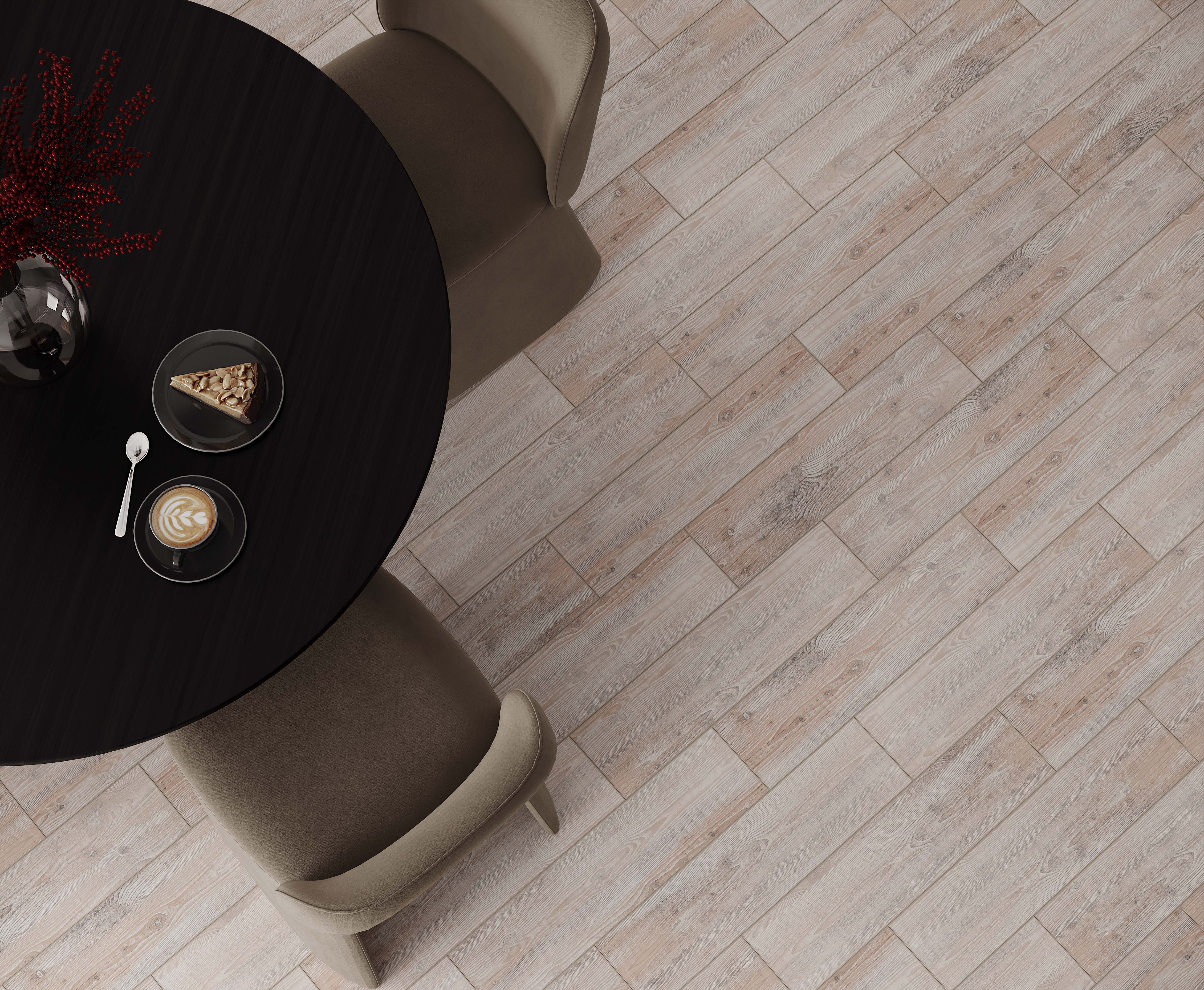 Керамогранит (L21) Laparet Lucie темно-бежевый 14.7x59.4 матовый