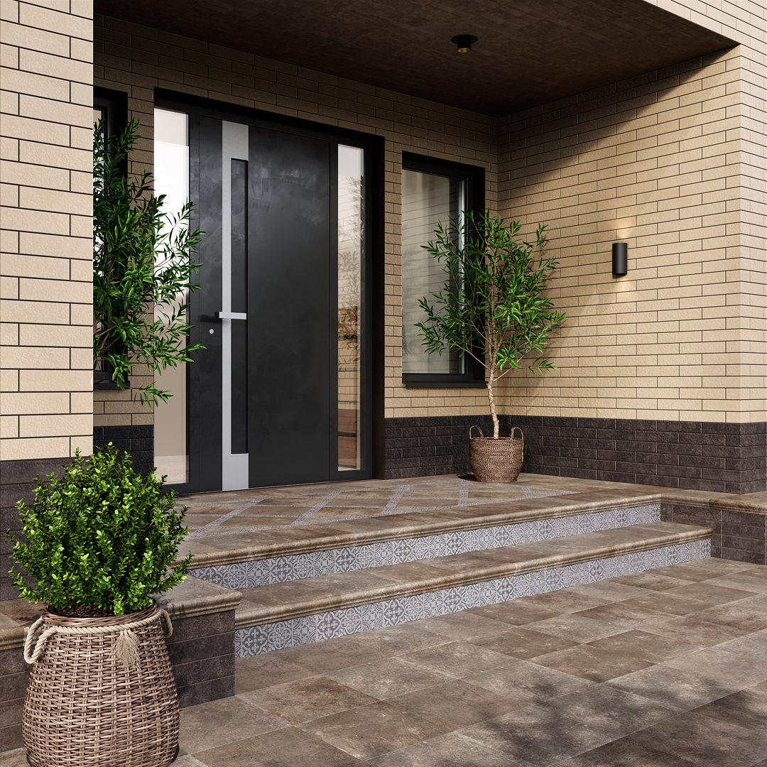 Керамическая плитка Kerama Marazzi 26310 Марракеш коричневый светлый матовая 6x28,5