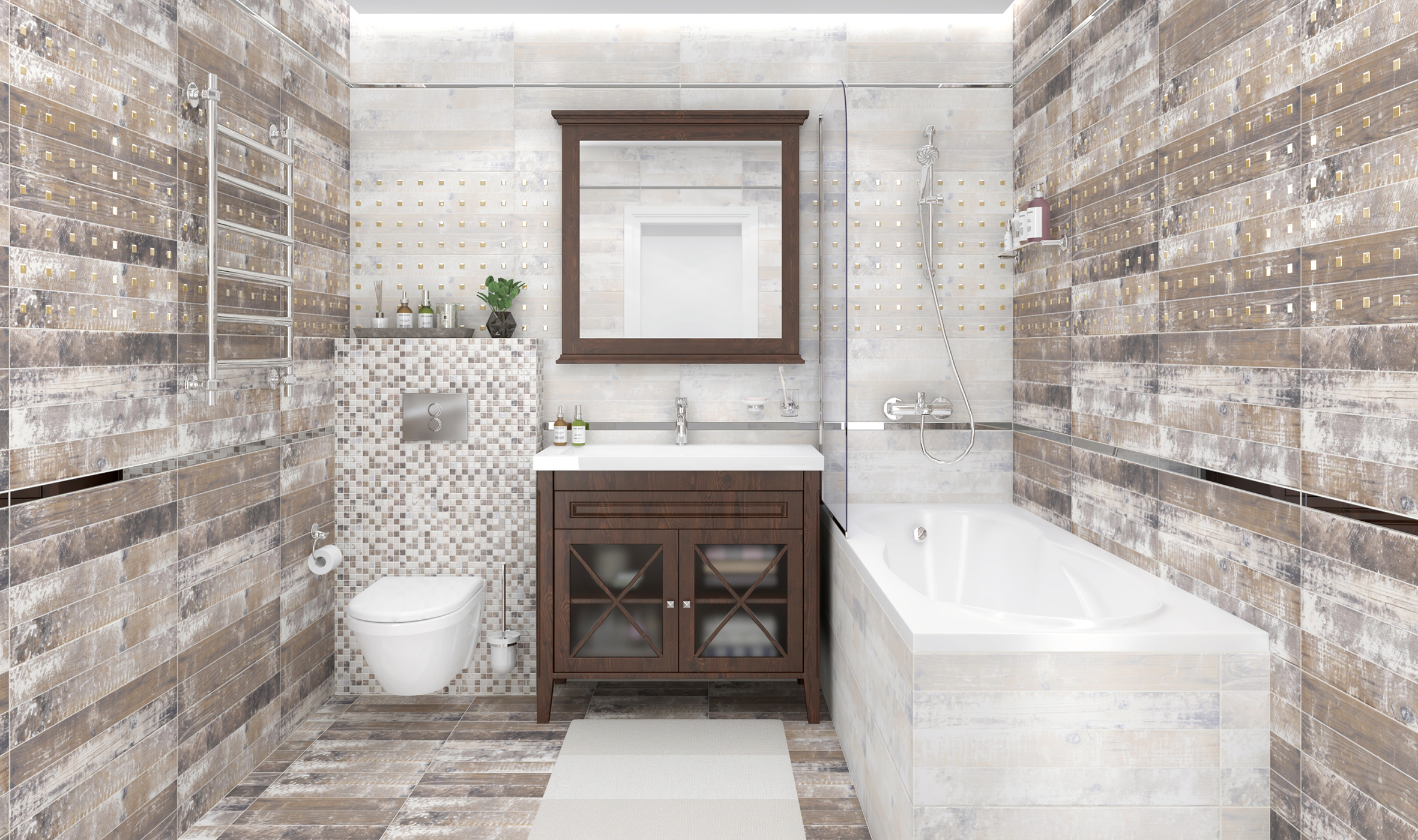 Декор Laparet Extra Elemental белый 30x60 матовый