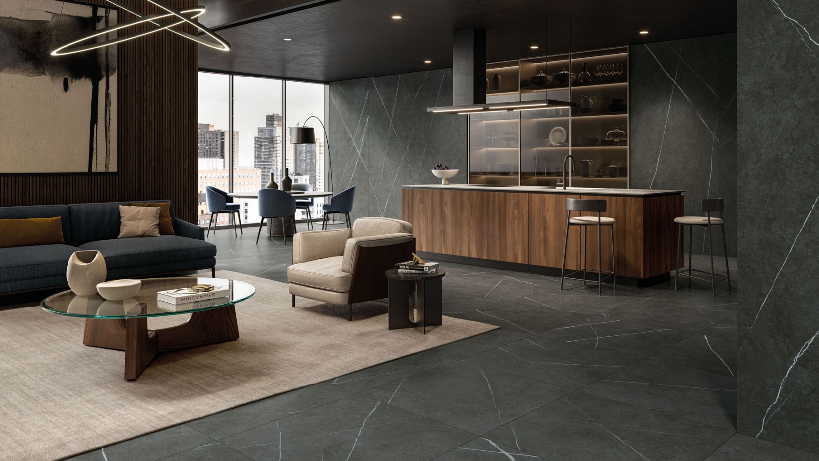 Мозаика Italon Metropolis Calacatta Gold Icon 28,6x34,7