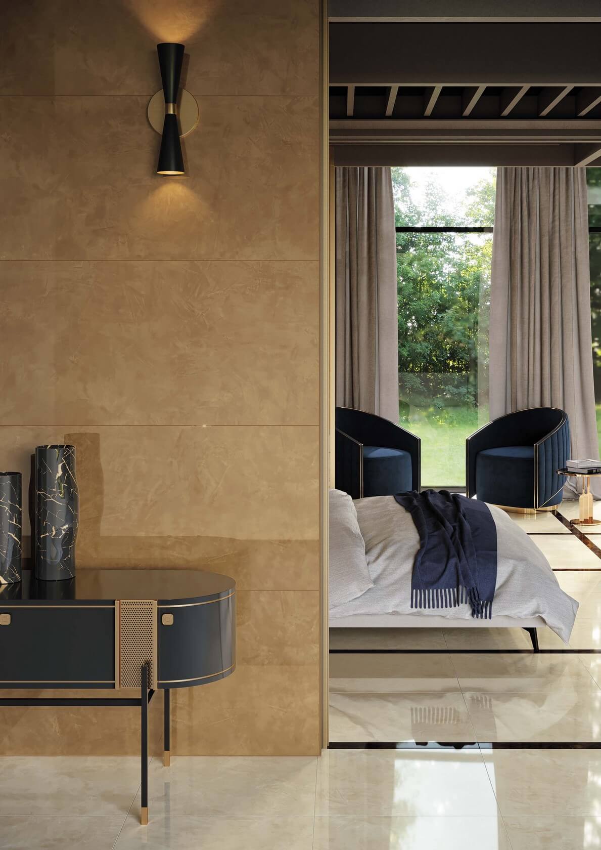 Ступень фронтальная Atlas Concorde Thesis Sand 33x60 матовая