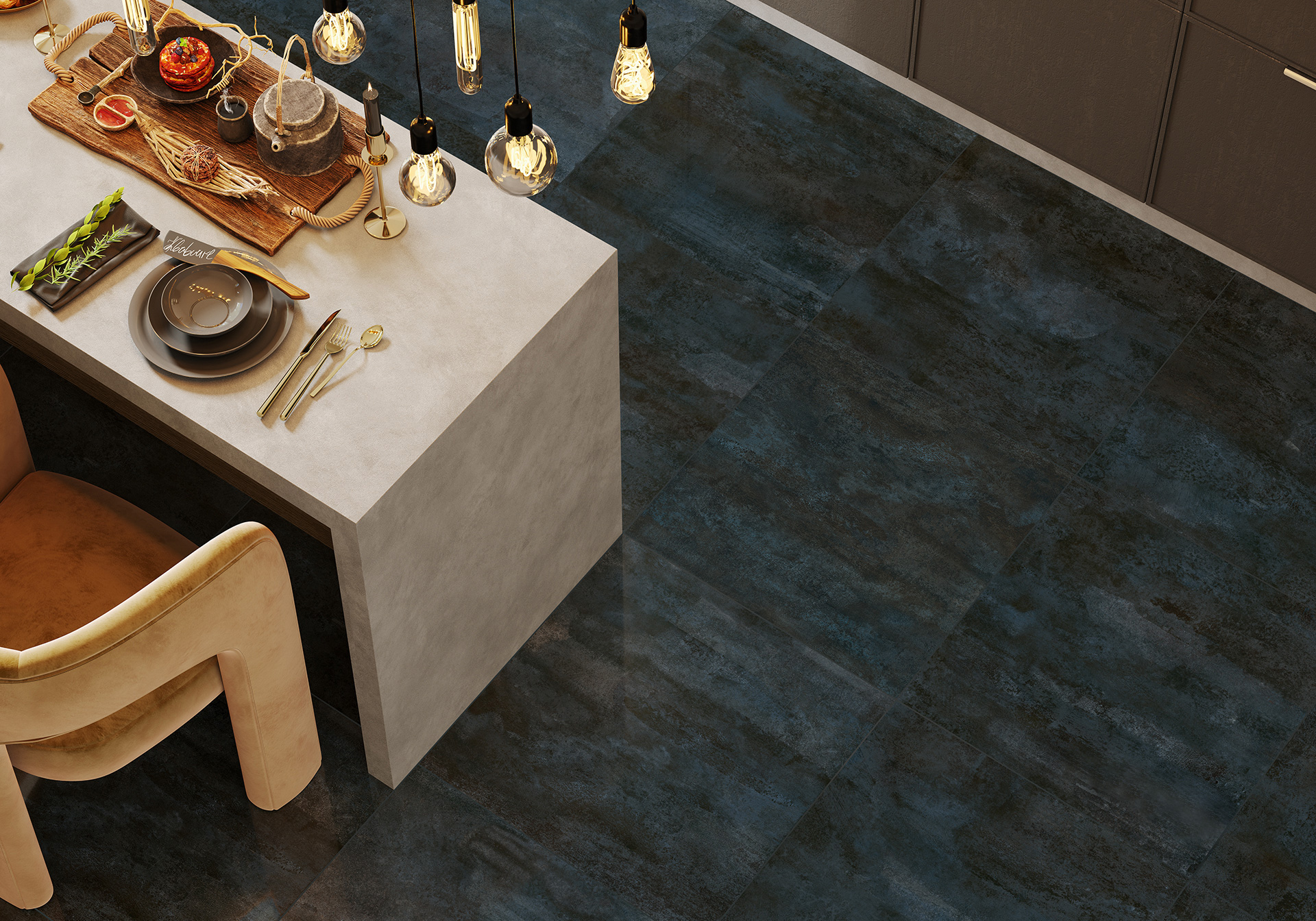 Керамогранит Alma Ceramica Оксид GFU04OXD60R серый 60x60