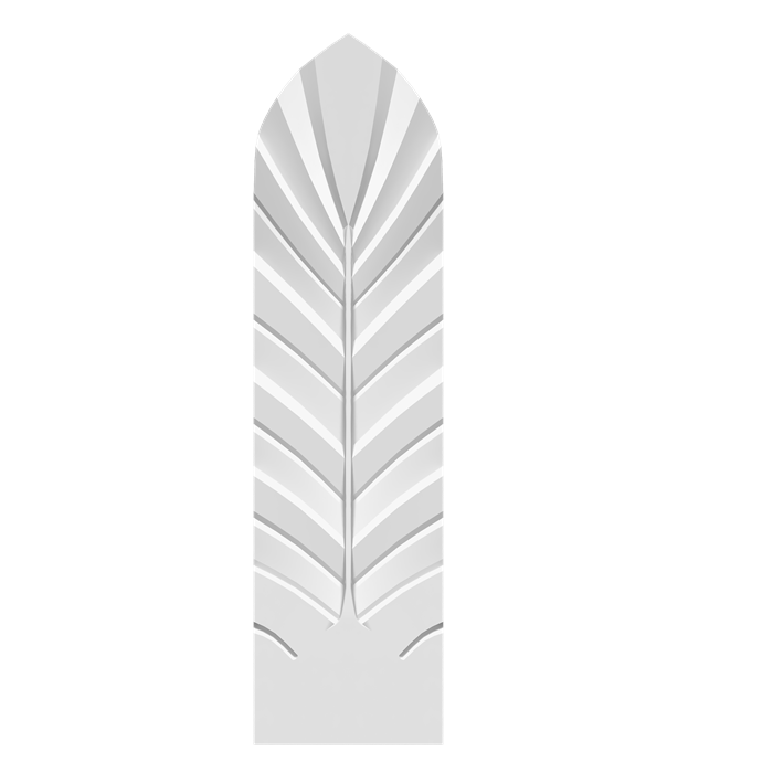 Композитная декоративная панель Decoplume PRIME 5 297x79x12мм