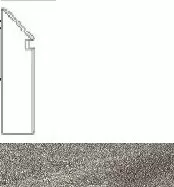 Ступень правая Klif Grey Battiscopa Sag.Dx. AN4J 7.2x30