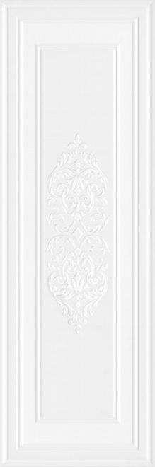 Декор Kerama Marazzi 14042R\3F Монфорте белый панель обрезной 40x120