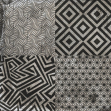 Декор Grasaro Rust Black 40x40 G-185/M/d01/400x400x8