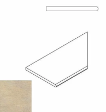 Бортик закругленный правый Italon District X2 Sand 30x60