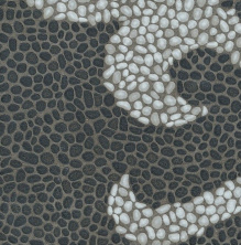 Керамогранит Kerama Marazzi DD843300R Багатти белый черный обрезной 80x80