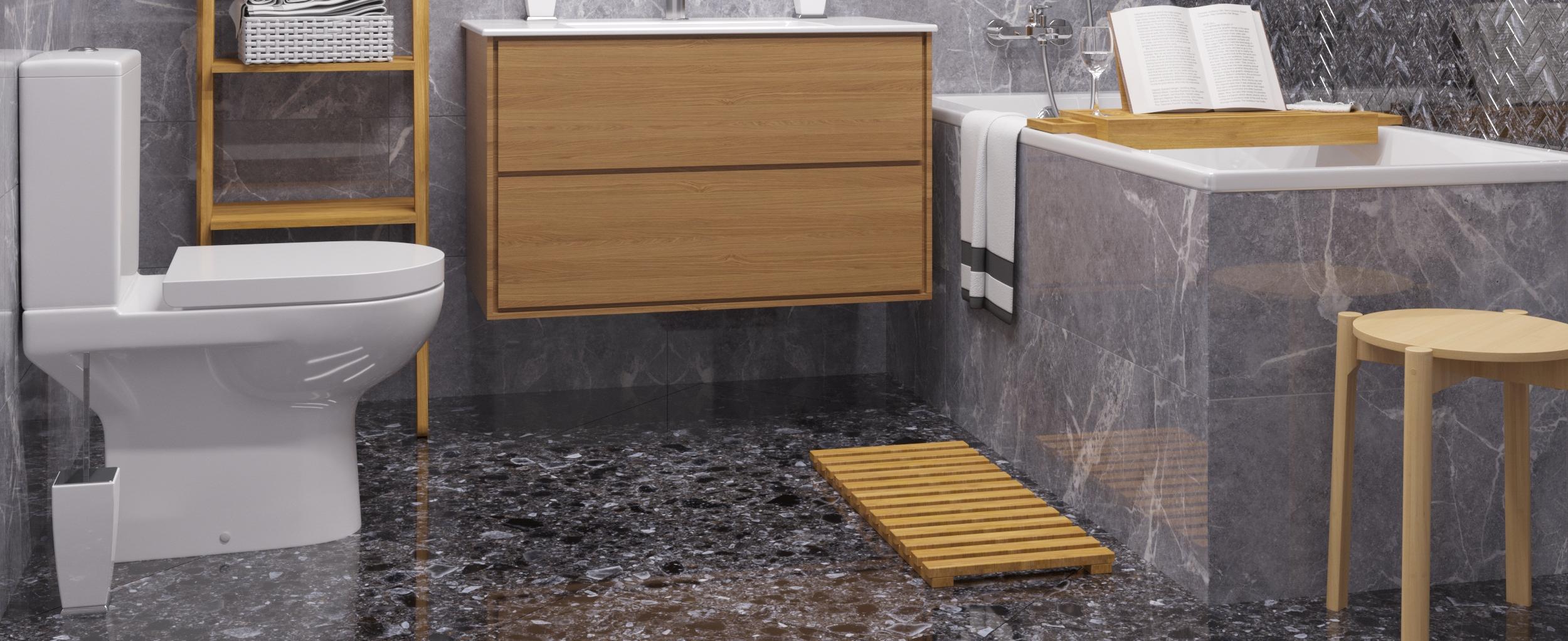 Мозаика Terrazzo Dark Grey 30x30 K-333/MR/m01/300x300x10