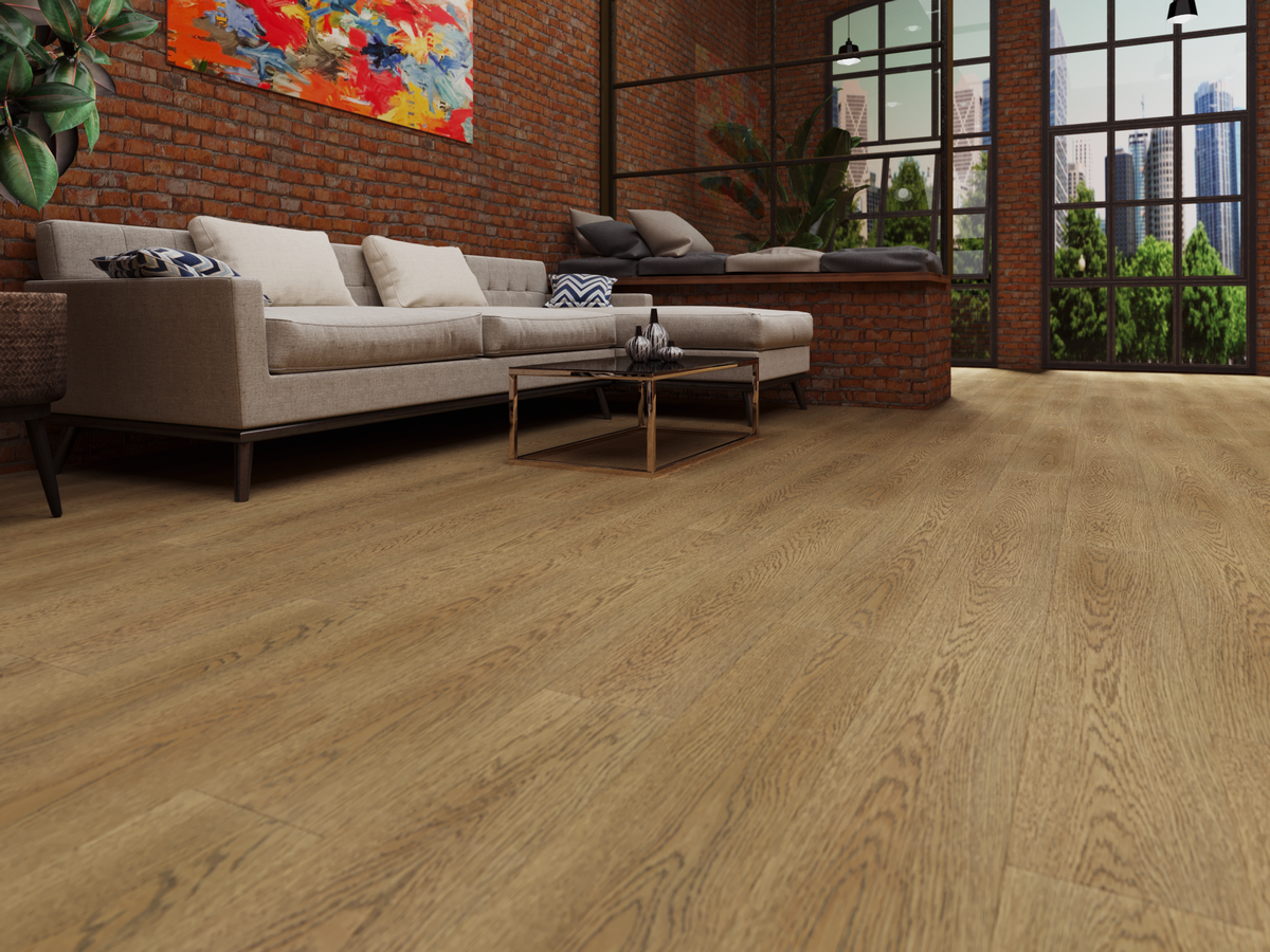 Кварцвиниловая плитка EcoClick NOX-1979 Дуб Мариенберг замковый кварц винил напольный