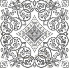 Декор Grasaro Classic Marble White 40x40 G-270/G/d04/400x400x8