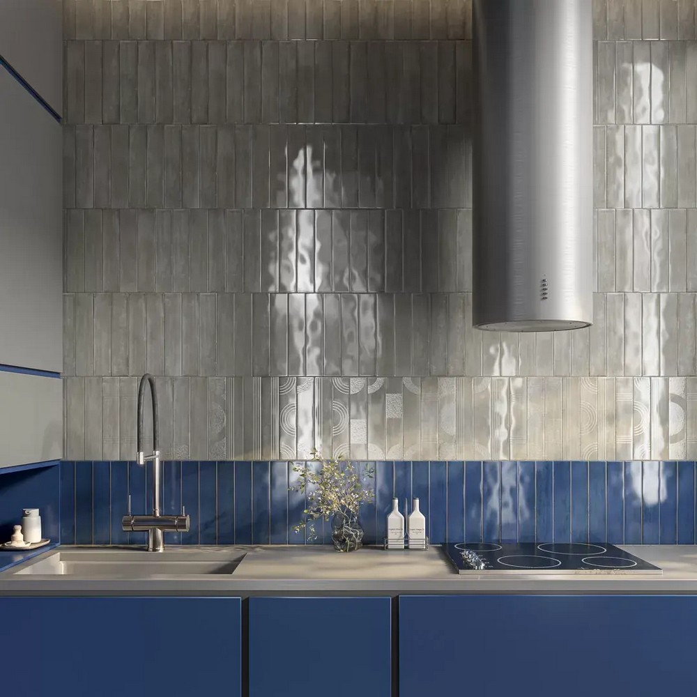 Панно Kerama Marazzi KMP3STA005RN6X Панно Мажорель красный глянцевый из 6 частей 28.5x36