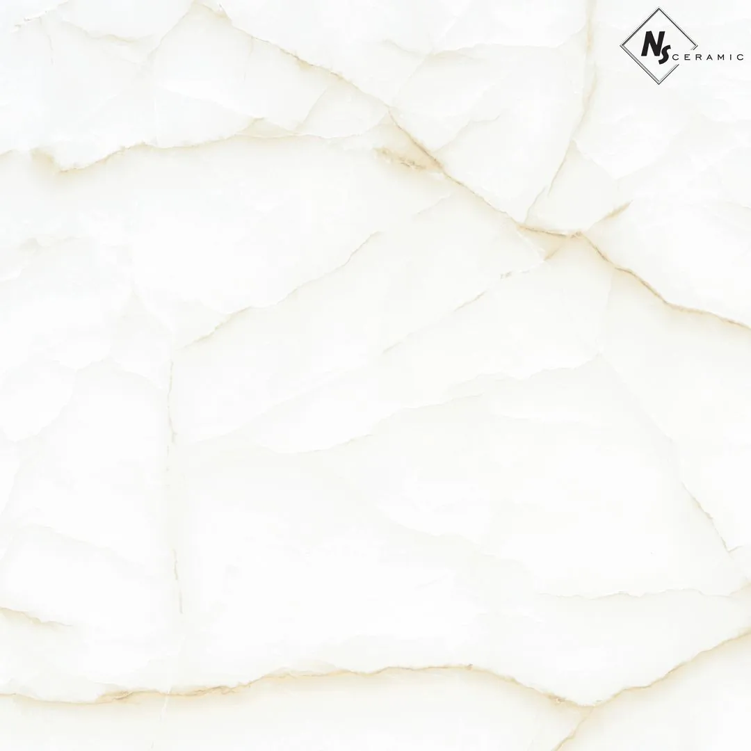 Керамогранит NSceramic NSC8032 белый глянцевый 80x80