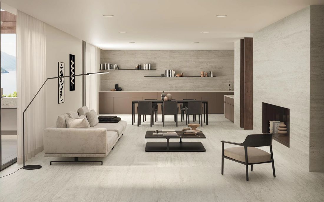 Керамогранит Atlas Concorde Marvel Travertine Sand Vein Matte 60x120 AFUA