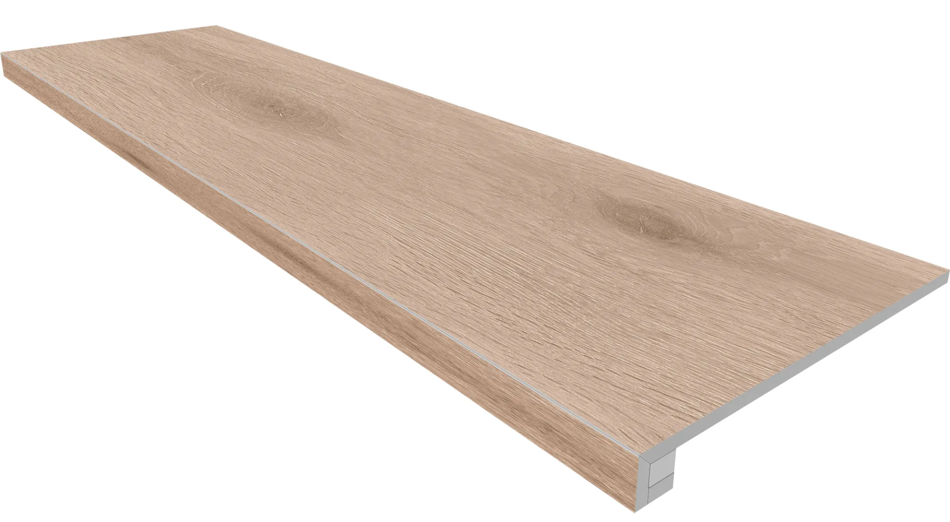 Комплект Estima SI01 Ametis Selection Oak (Ступень 33x120 непол. прямоугол. бортик без насечек + Подступенок 14,5x120)