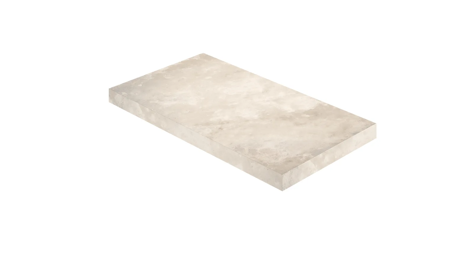 Ступень Coliseumgres Ривьера Уайт угловая правая 620070002857 бежевый 33x60