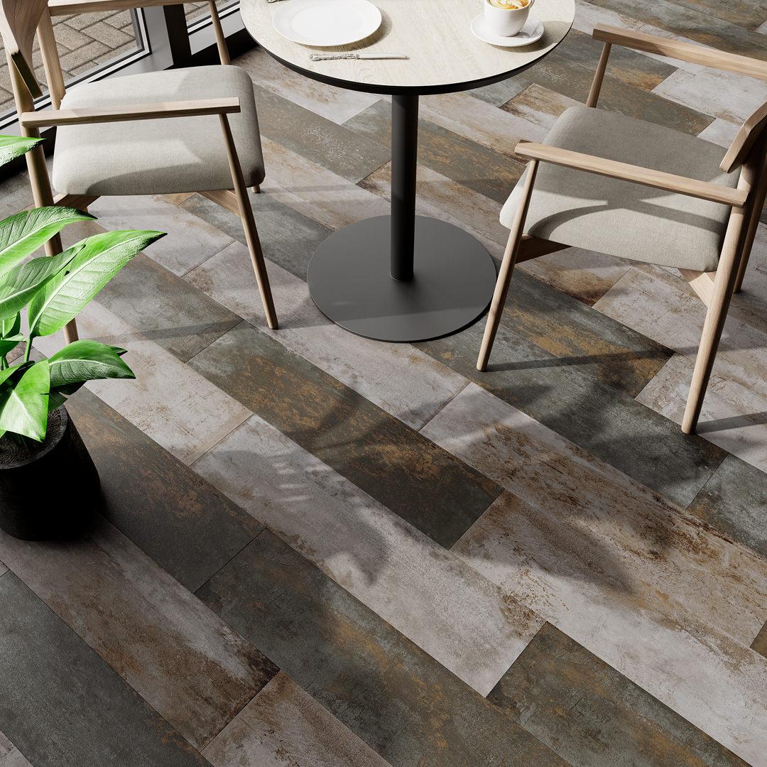 Керамогранит Kerama Marazzi Беверелло серый обрезной 20x80 SG702890R