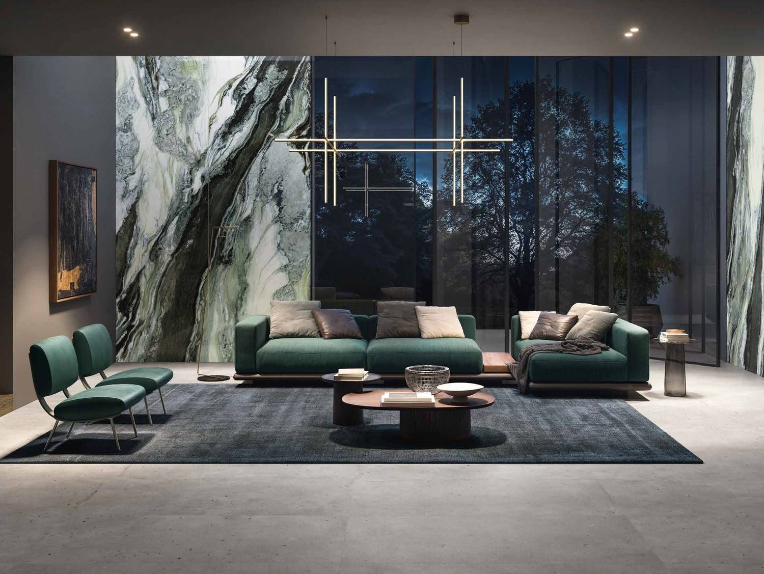 Мозаика Italon Авангард Пьюр Люксор 620110000238 серый 30.7x30.9