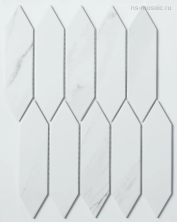 Мозаика NSmosaic P-519 белый 25.75x31.3