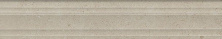 Бордюр Kerama Marazzi Монсеррат Багет бежевый светлый матовый обрезной 7.3x40 BLF006R