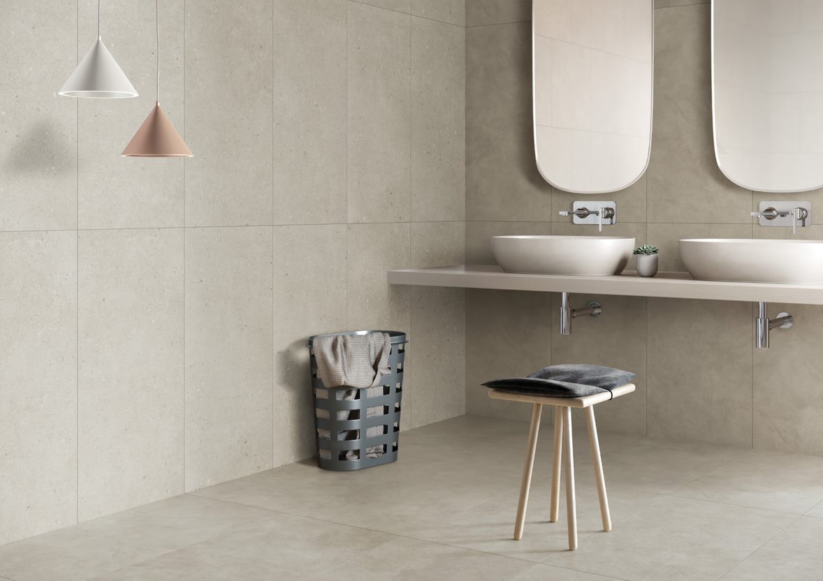 Керамогранит Vitra FlakeCement Серый R10A K947895R 60x60