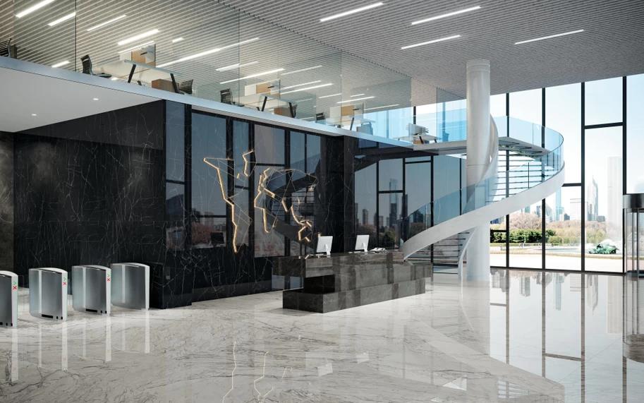 Керамогранит Marvel Grey Fleury Lapp. A7F8 75x150