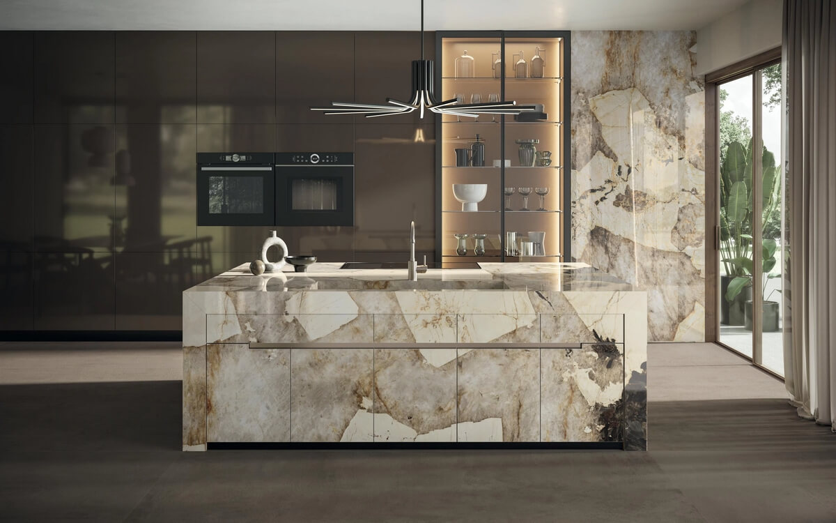 Керамогранит Atlas Concorde Marvel Gala Exotic Green Polished 60x120 AFXP