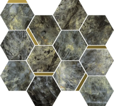 Мозаика Italon Стелларис Мадагаскар Дарк Шик 28,3х32,8