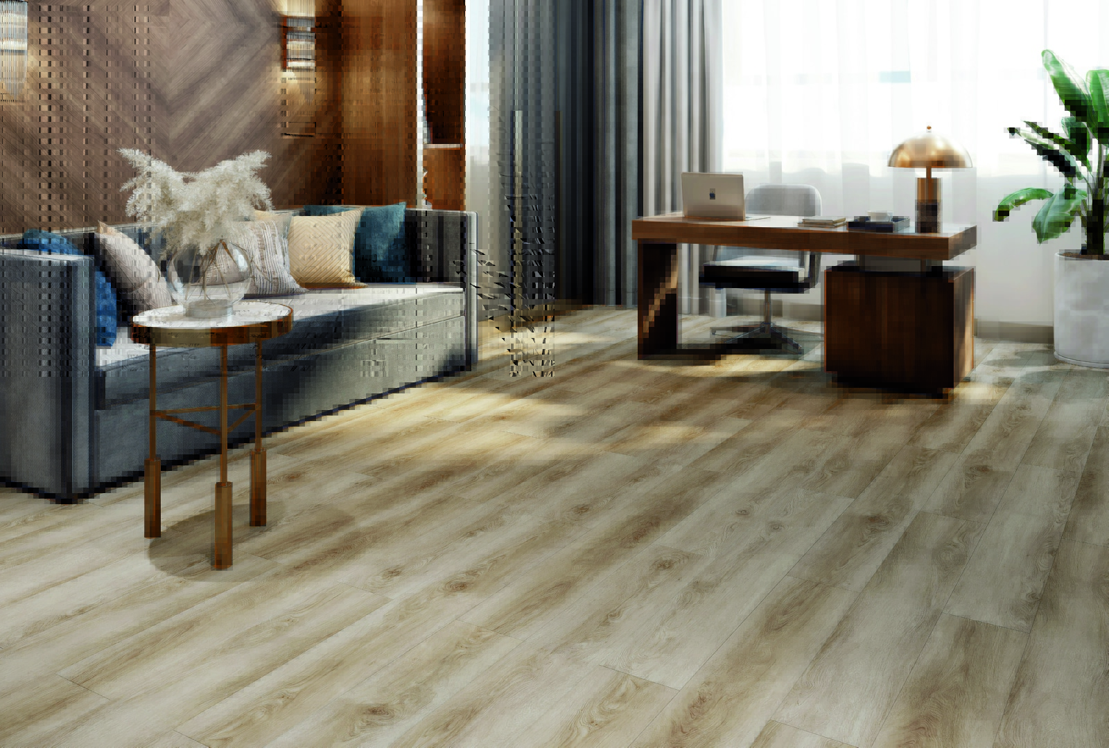 SPC ламинат Stronghold ELTZ Дуб Трафальгар 8014-5