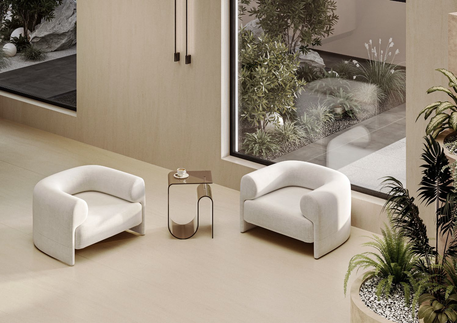 Керамогранит Kerama Marazzi SL1232G0011R Мока Крем бежевый обрезной 119.5x320