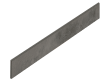 Плинтус ColiseumGres Астро Блэк 610130005360 черный 7.2x60