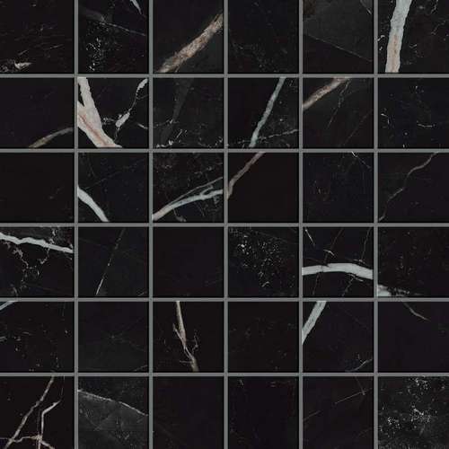 Мозаика Atlas Concorde Empire Calacatta Black 30x30 матовая