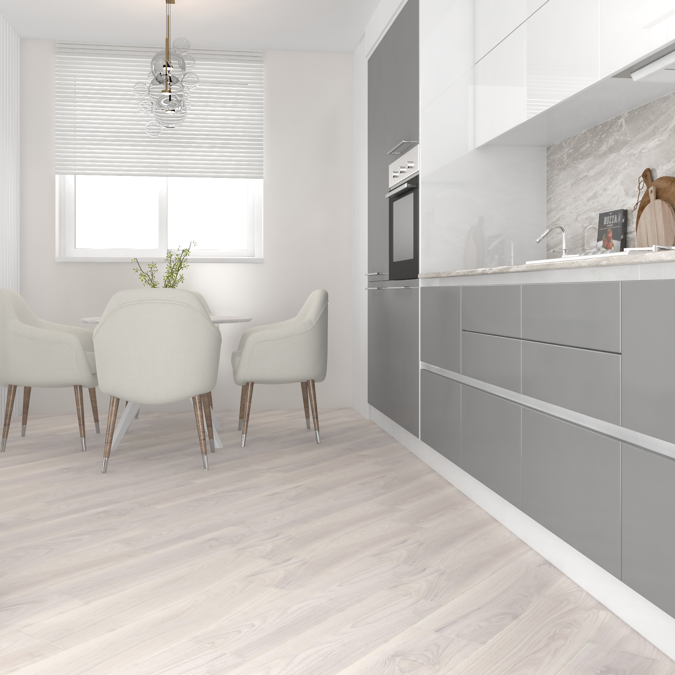 Керамогранит (SG707990R) Laparet Albero светло-бежевый 20x80 матовый