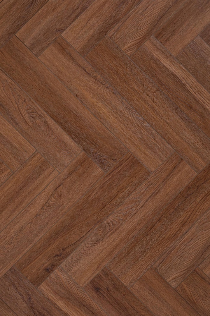 Кварцвиниловая плитка Aqua Floor Parquet Glue AF2518PG 610x122 Дуб Темный замковый кварц винил напольный