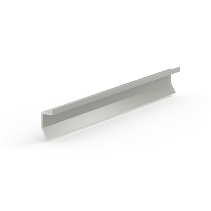 Теневой плинтус универсальный Laconistiq Novel mini без покрытия 11x24x3000мм зазор 20мм