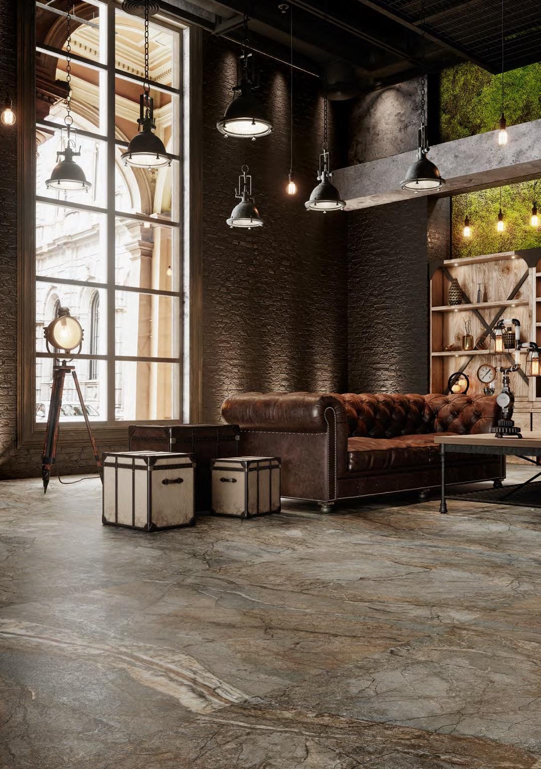 Ступень клееная DL502920R\GCF Сильвер Рут серый обрезной 33x119.5