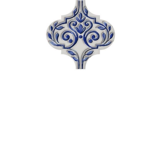 Декор Kerama Marazzi Арабески Майолика Майолика 2 6.5x6.5 VT\A317\65000