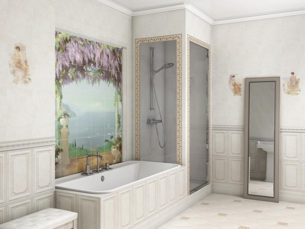 Декор Kerama Marazzi AD\A236\24x\6276 Панно Лаурито 150x160