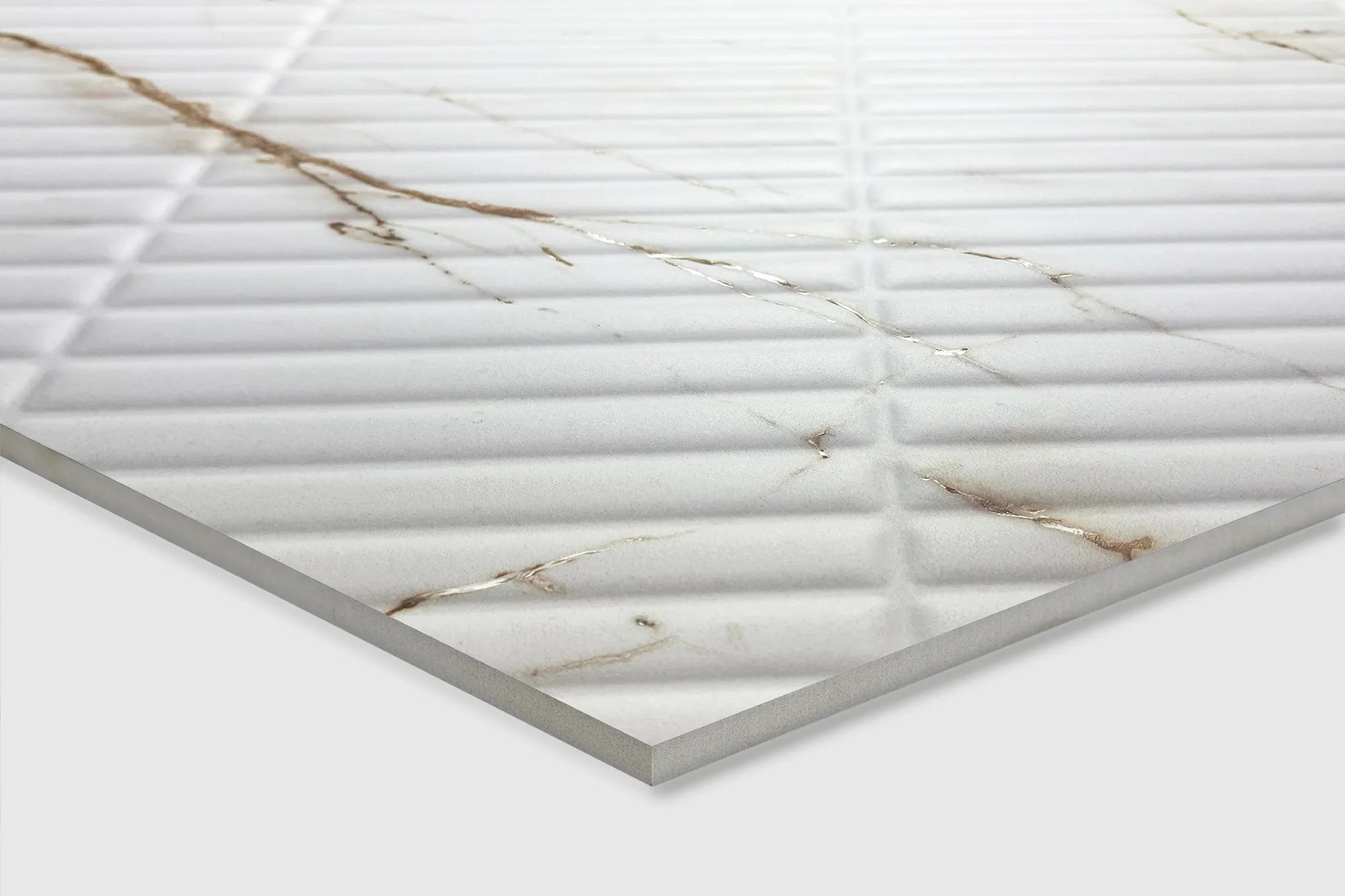 Керамогранит Креанза CP4004-D Selva Gold Decor Carving Pro Punch 60x120 белый