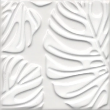 Декор Kerama Marazzi KMD2SFC001BN Агдаль 2 белый матовый структура 15x15