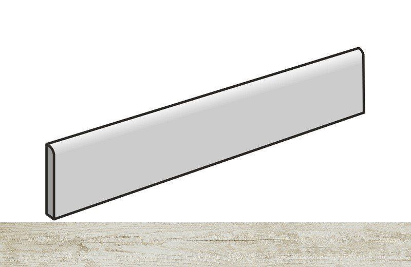 Плинтус Atlas Concorde Iconic White 7,2x80